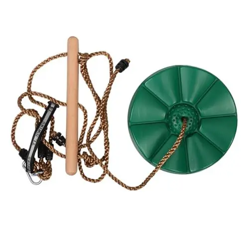 Produktbild: Vaguelly Scheibenschaukel Garten schaukel Gartenschaukel Outdoor-Schaukel kinderschaukel Outdoor schaukel Plastikschaukel für den Garten Kunststoffschaukel für den Garten Seil