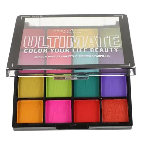 Produktbild: Vaguelly Schminkpalette Für Lidschatten Farbtöne Make-up-schatten Und Glitzernd Lidschatten Für Halloween-cosplay-kostüme