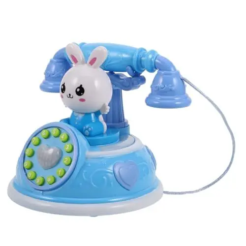 Produktbild: Vaguelly Simulation Kindertelefon Spielzeug Rollenspiel Telefon Kinderspielzeug Festnetztelefon Retro Spielzeug Telefon Requisite Für Frühes Lernen Bildung