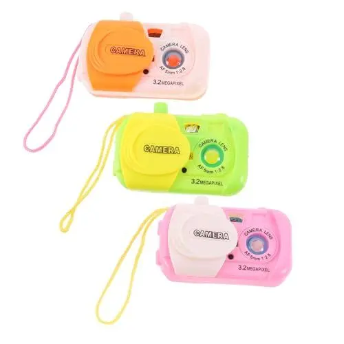 Produktbild: Vaguelly Spielset Für Kinder 3St Geschenke Kinderspielzeug Spielzeuge Kamerastütze Prop-Kamera Sucher für Kinder Minizimmer Kamera für Kinder Lernspielzeug Puzzle Requisiten vorgeben