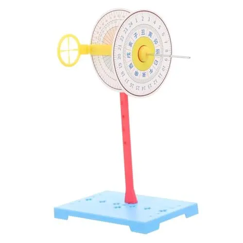Produktbild: Vaguelly Spielzeug für Kinder kinderspielzeug sankastenspielsachen Wissenschaftliche Experimente DIY-Experimente Spielzeug zum Zusammenbauen von Sonnenuhren DIY Sonnenuhr-Ornament Plastik
