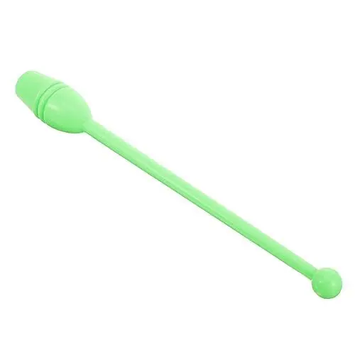 Produktbild: Vaguelly Tanzgymnastikstange Gymnastikgriffe baseballschläger Stock für rhythmische Gymnastik Tanzender Sportstock Erwachsener Gymnastikstock Zubehör Tanzstock rotieren Gymnastikseil/Gürtel