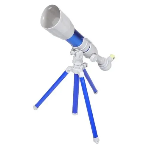 Produktbild: Vaguelly Teleskop Nachthimmel Kinder Kindermikroskop Wissenschaftskits Mikroskop Spielzeug Telescopio Mikroskopobjektträger Pirat Fernglas Taschenmikroskop Kinderfernglas Spielzeug Telefon