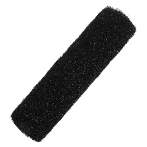 Produktbild: Vaguelly Trockenbau-Schlammmischer malen Gips Abdeckungen für Farbroller Malerei Oberflächen Werkzeug ausziehbarer Farbroller strukturierte Walze Edger-Aufsatz Pinsel-Kit j Walze Abs Black
