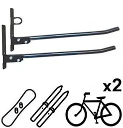 Produktbild: VAILANTES DOPP-1 Fahrrad Wandhalterung Montageständer für MTB Mountainbike Garage Gepäckträger Indoor Aufbewahrung Rack Lagerung Fahrradaufhängung