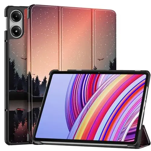 Produktbild: Vakarey für Redmi Pad Pro Hülle,Ultradünne Standabdeckung Hülle für Xiaomi Redmi Pad Pro 12.1 Zoll 2024 Tablette,Dämmerung