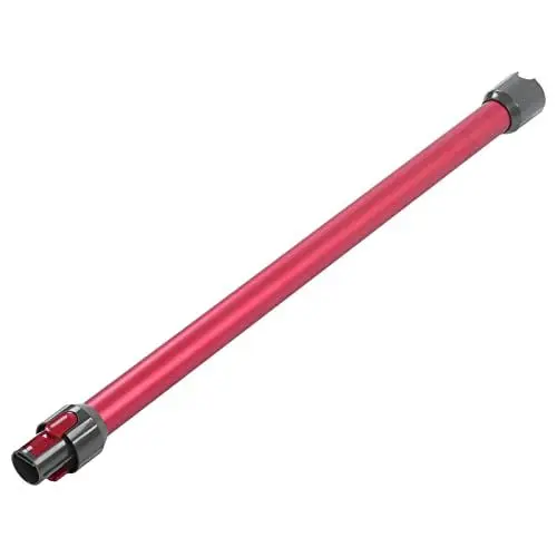 Produktbild: Demeras Staubsauger-Verlängerungsrohr, 74 cm/29,13 Zoll Vakuum-Verlängerungsstab, einfache Installation, Aluminium-Magnesium-Legierung, Anti-Verformung, hohe Härte, für V7 V10 V11(rot)