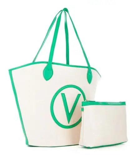 Produktbild: Valentino Damen Covent Tasche, Natur/Grün