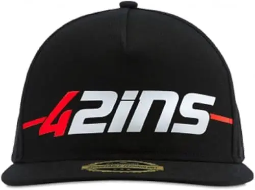 Produktbild: Valentino Rossi Herren 4lex2ins Mittlere Schirmmütze, Schwarz, Einheitsgröße EU