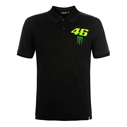 Produktbild: Valentino Rossi Monster Dual, Herren Polo, Schwarz, S