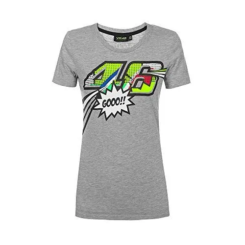 Produktbild: Valentino Rossi T-Shirts Classic Pop Art,Frau,XS,Mel. Grau