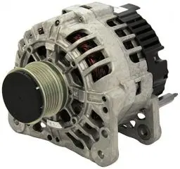 Produktbild: VALEO 439441 Generator Ladestrom des Generators: 90 Amp Rippen: 6 rippen Riemenscheibe Ø: 57,2 mm Spannung: 14 V Drehrichtung: CLOCKWISE