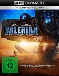 Produktbild: Valerian – Die Stadt der tausend Planeten (4K Ultra HD) + (Blu-ray)