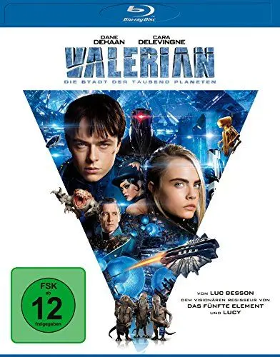 Produktbild: Valerian - Die Stadt der tausend Planeten (Blu-ray)