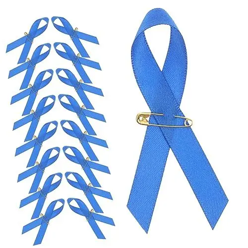Produktbild: VALICLUD 100 Stücke Cheer Ribbon Pin Chiffon Brosche Decals Kreative Stimmung Brosche Pin Für Dankbarkeit Liebe