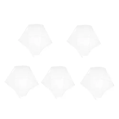 Produktbild: VALICLUD 10 Stück Sonnenschutz Regenhut Regenhaube Schild Regenschal Motorhaube Regenhaube Haarstyling Pflegehut Klare Regenhaube Transparenter Hut De Europäische Und Amerikanische