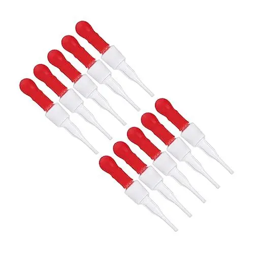 Produktbild: VALICLUD 10stücke Glaspipette Tropfpipette Flüssigkeitspipette Glastropfer Transferpipette Glastransferpipette Für Experimente Und Laborgebrauch