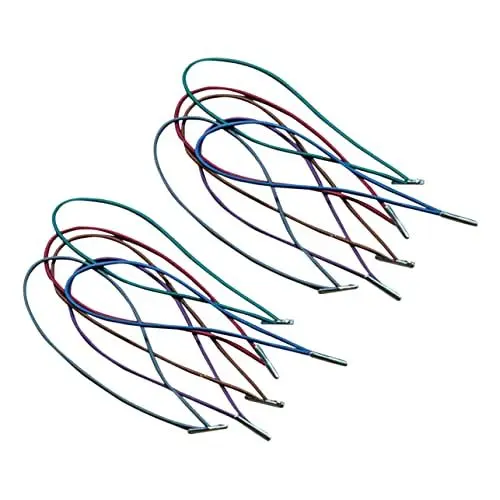 Produktbild: VALICLUD 12st Travelers Notebook Zeitschriftenband Elastisches Notizbuchband Journal Elastisches Band Planerbänder Lesezeichen Einfügen Notebook-verschluss Gewidmet Elastisches Nylon Reisen