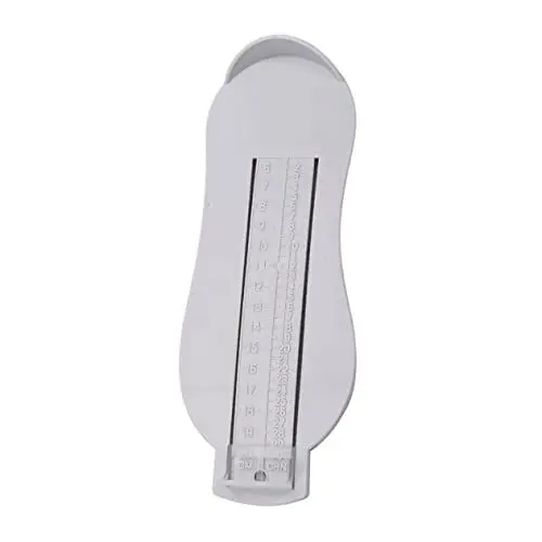 Produktbild: VALICLUD 1Stk fuß messung Fußmesser Kinderschuhe Fuß messen Geräte Frosch-Design-Schuhfüße-Messlineal Babyschuhe werkzeug Messung der Kinderschuhgröße Fußlehre Light Grey