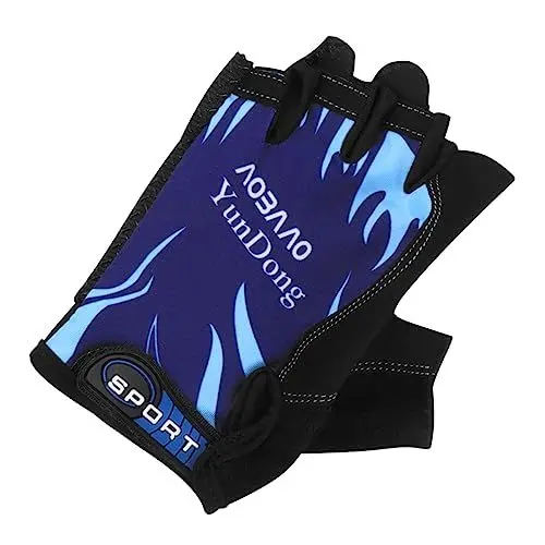 Produktbild: VALICLUD Reithandschuhe Halbfinger-sporthandschuhe Für Damen/Herren - Zum Radfahren Laufen Und Klettern