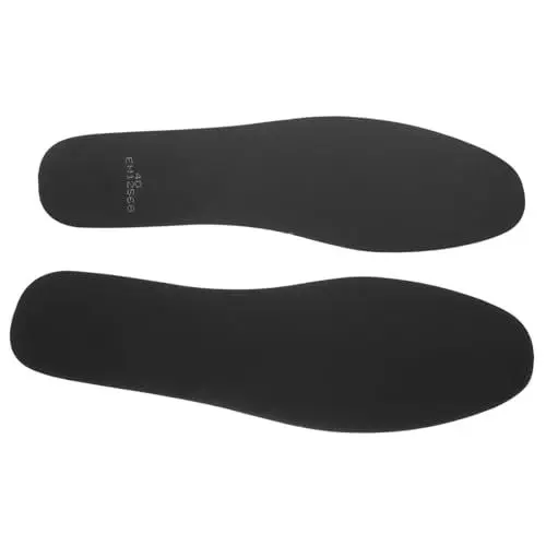 Produktbild: VALICLUD Herren Stahleinlegesohlen - Durchtrittsichere Schuheinlagen Für Schuhe & Sandalen 1 Paar Schwarz
