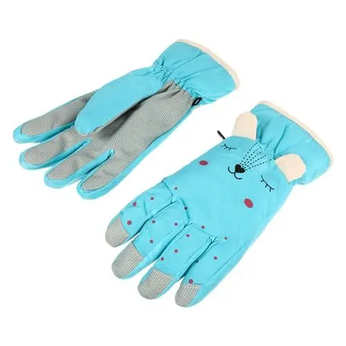 Produktbild: VALICLUD Kinderhandschuhe 2 Stück Cartoon-Skating-Handschuhe Wärmehandschuhe Für Outdoor-aktivitäten