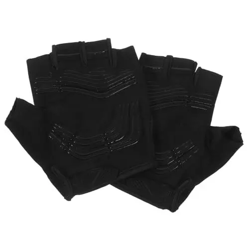 Produktbild: VALICLUD Fahrradhandschuhe Für Damen Und Herren – Atmungsaktive Halbfingerhandschuhe Ohne Griff Ideal Für Outdoor-aktivitäten Und Sport
