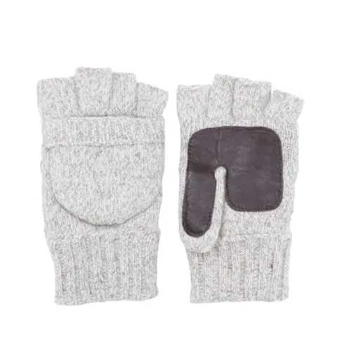 Produktbild: VALICLUD Halbfingerhandschuhe Herren Plus Gestrickt Warm Sport Fitness Handgelenk Wraps