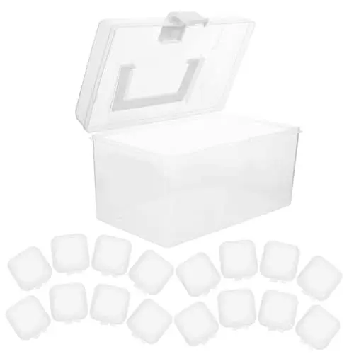 Produktbild: VALICLUD Schmuck-organizer-tablett Mini-schmuckaufbewahrungsbox Mehrzweck-mini-schmuckaufbewahrung Ohrring-halsketten-zubehör Tragbar Reisefreundlich
