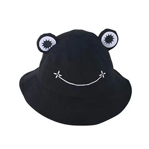 Produktbild: VALICLUD 1stk Froschhut Für Erwachsene Lustige Hüte Für Frauen Frosch Bucket Hat Damenhüte Sommer Frosch Fischerhüte Für Männer Bucket Hats Für Kinder Hut Für Frauen Sonnenhut Draussen Baby