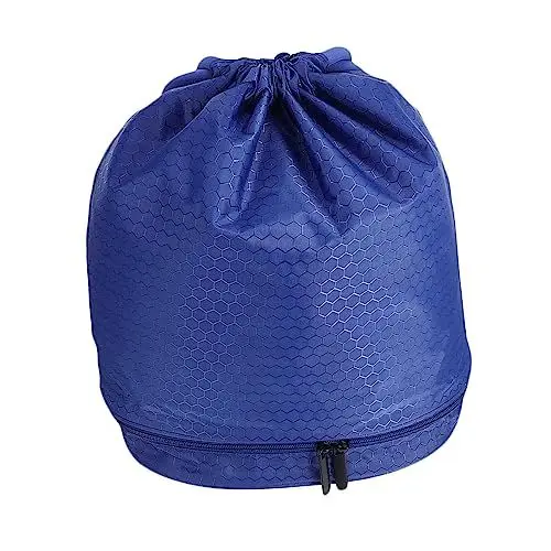 Produktbild: VALICLUD 1stk Schwimmtasche Schwimmbeutel Mit Kordelzug Rucksack Mit Kordelzug Zum Schwimmen Wasserfester Fitness-rucksack Reisetasche Schwimmsack Draussen Aufbewahrungstasche Oxford-stoff