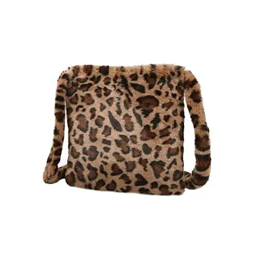 Produktbild: VALICLUD 1stück Leopardenmuster Umhängetasche Aus Modische Crossbody Bag Mit Großer Kapazität Für Damen Und Herren Für Täglichen Gebrauch Für Besondere Anlässe