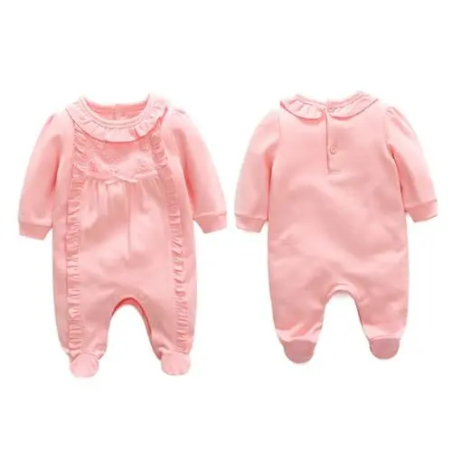 Produktbild: VALICLUD 2St kostüme für baby babykleidung baby kostüm baby outfit baby kleidung Overalls für neugeborene Mädchen frühling baby jumpsuit Babyoverall Feder Strampelhöschen Strampler Kleine