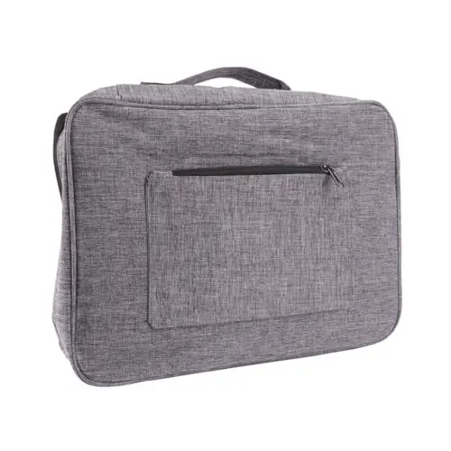 Produktbild: VALICLUD 2 STK Zertifikat Tragetasche lagercontainer Aufbewahrungstasche für Dokumente Passbuchhalter Tasche mit großem Fassungsvermögen Tasche mit codiertem Schloss Grey