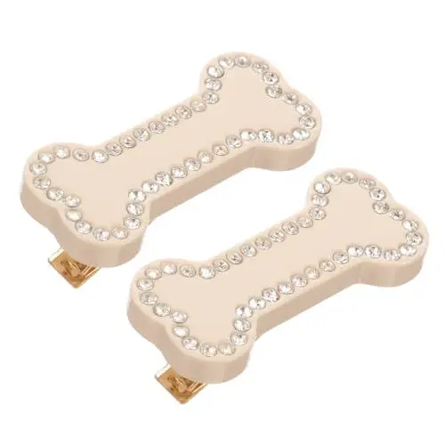 Produktbild: VALICLUD Knochen Haarspangen Gothic Gothic Haarspangen Gothic Haarschmuck für Frauen Halloween Knochen Haarspangen