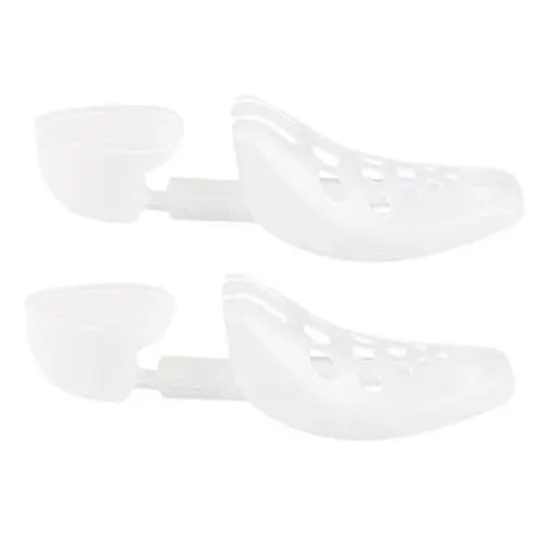 Produktbild: VALICLUD 2st Schuhspanner Schuhe Unterstützen Bäume Schuhverbreiterungsdehner Sneaker-schuh Schuhformerbaum Schuhstütze Für Erwachsene Schuhbaum Stiefelspanner Schuhdehner Für Damen Weiß
