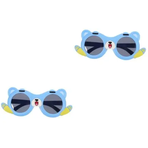 Produktbild: VALICLUD 2st Welpen- Kreative Brillen Party- Rote Sonnenbrillen Für Kinder Neuartige Brillen Kinder-sonnenbrillen-partybevorzugung Hund Sonnencreme