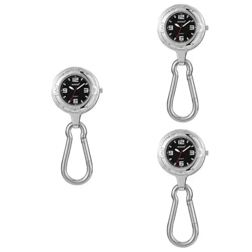 Produktbild: VALICLUD 3 Bergsteigeruhr Digitaluhr Mini- Taschenuhr für Uhr bescherung Weihnachten geldgeschenke Weihnachten Uhr Outdoor Uhr Kletteruhr Kunstleder