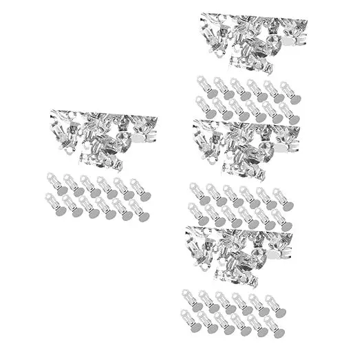 Produktbild: VALICLUD 400 Stück Ohrringe Und Ohrclips Zum Anklipsen Von Ohrringen Baumelnde Ohrringe Ohrclips Für Damen Modische Ohrringe Für Damen Und Mädchen Schmuck Damen Ohrringe Ohrring