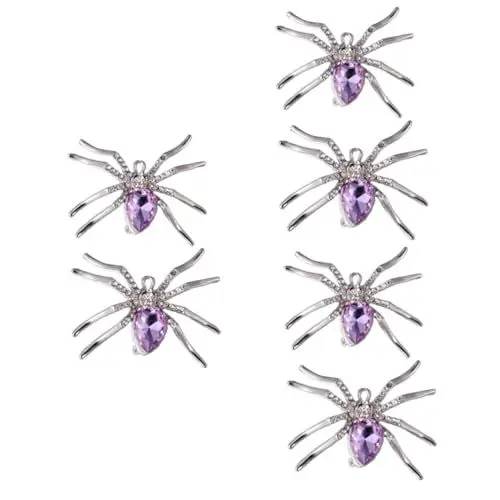 Produktbild: VALICLUD 6 Spinnenbrosche halloween dekoration halloween-dekoration für freundinen Anstecknadel Halloween- -Brosche Spinne Brustnadel schmücken