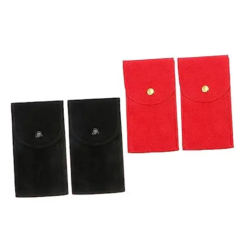 Produktbild: VALICLUD Sets Niedlicher Uhrenhalter Modisches Flanell-reiseetui Sichere Aufbewahrungstasche Für Schmuck Pcs