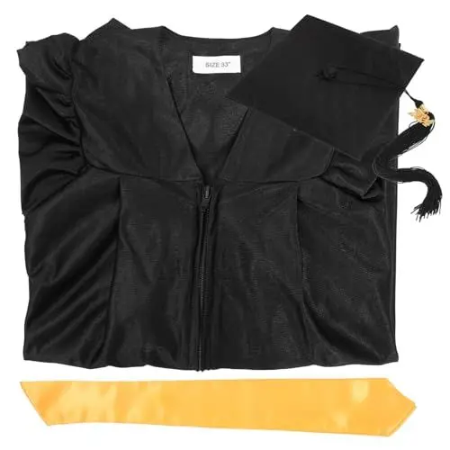 Produktbild: VALICLUD Abschlusskleid, Anzug, Kleidung, Hüte, Kappe und Kleid, Abschlusskleid und Schärpe, Abschlusskleider, Abschlusskleid, Abschlusskleid, schwarz, Polyester, 1, 1