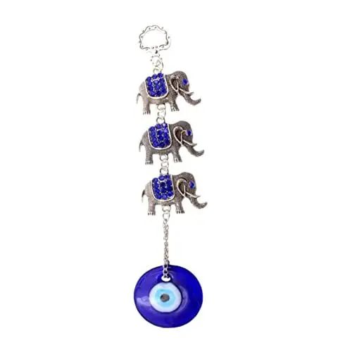 Produktbild: VALICLUD Anhänger des Teufelsauges -segenszauber Autozubehör Mit Bösem Blick Türkischer Böser Blick Anhänger Blaues Auge Ornament Teuflisch Türkisblauer Augenanhänger Glas