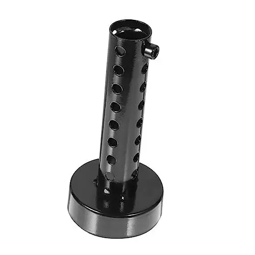 Produktbild: VALICLUD Auspuff Auspuffanlage Noire Blackh Schwarze Farbe Blackw Abnehmbarer Eisenschalldämpfer Schwarzer Perfekte Passform