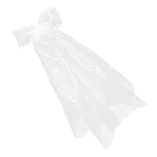 Produktbild: VALICLUD Brautschleier Braut- Hochzeitsbogen Schleier Tiara Blumen- Hochzeitshaarschmuck Haarschmuck für Hochzeiten brautkleid Braut Hochzeitsschleier weißer Hochzeitsschleier Gittergewebe