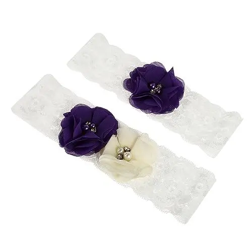 Produktbild: VALICLUD Unverzichtbares Western-hochzeitsset Mit Spitze Und Blumen Für Die Braut Elegant Für Hochzeit Und Abschlussball