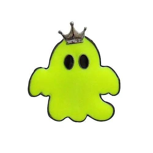 Produktbild: VALICLUD Broch Süße Brosche Halloween-partydekoration Leuchtende Brosche Fluoreszierende Pferdenadel Urlaubsbrosche Halloween-partygeschenke Halloween-stifte Geist Kind Legierung
