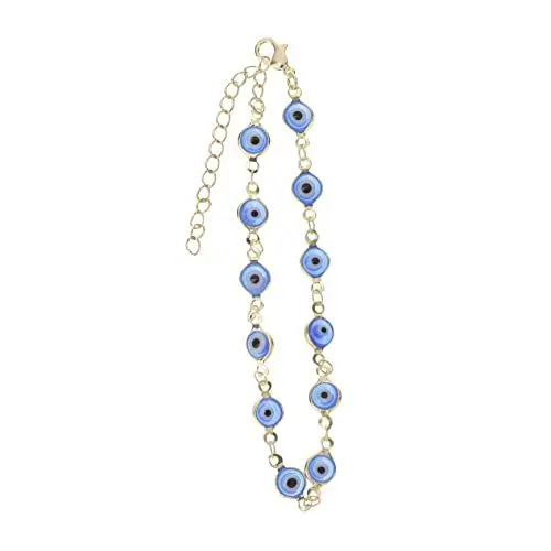 Produktbild: VALICLUD Charm-Armbänder Armband Armreifen Für Damen Perlenarmbänder Für Frauen Freundschaftsbänder Für Kinder Verstellbare Armbänder Kettenfußkettchen Für Frauen Glas Fräulein Schmuck