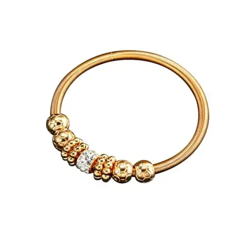 Produktbild: VALICLUD Damenarmband frauen armreifen Diamantarmband strahlmittel radiant rahle Schmuckarmband mit Diamanten Golden