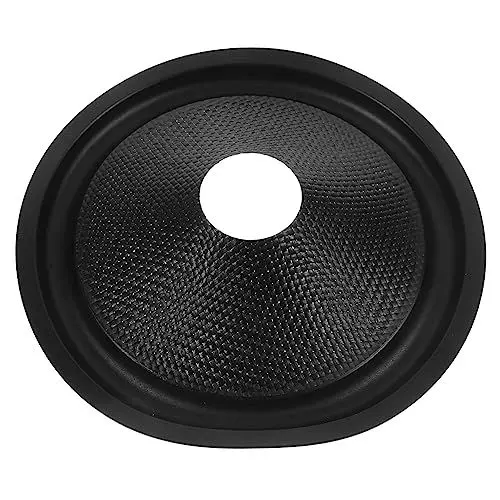 Produktbild: VALICLUD Speaker Cone Ersatz Lautsprecherkegel Reparaturzubehör Für Subwoofer Mit Gummisicke Leicht Und Tragbar Für Defekte Lautsprecher Und Einfache Installation